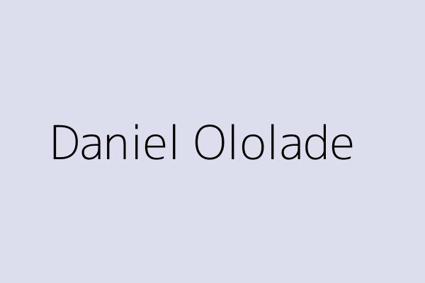 Daniel Ololade